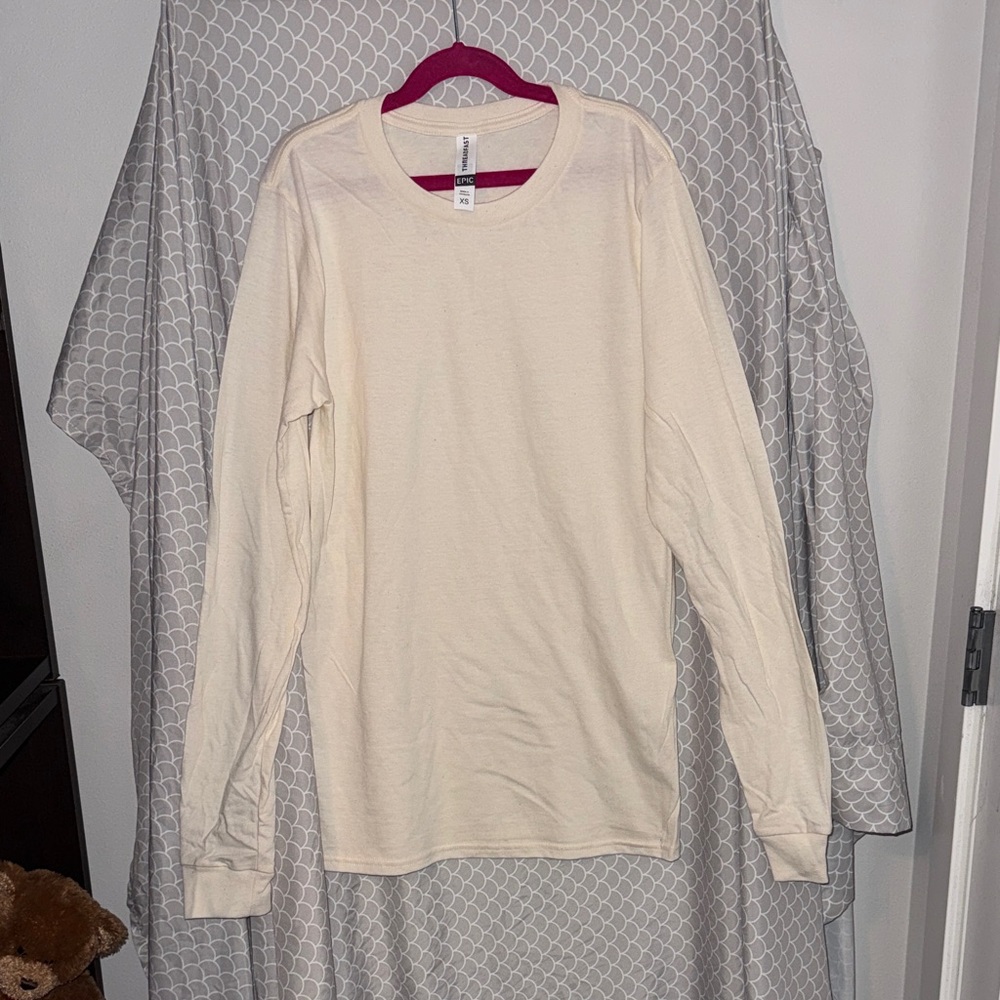 💚 SALE! Threadfast Epic 100% Cotton Long Sleeve Shirt XS